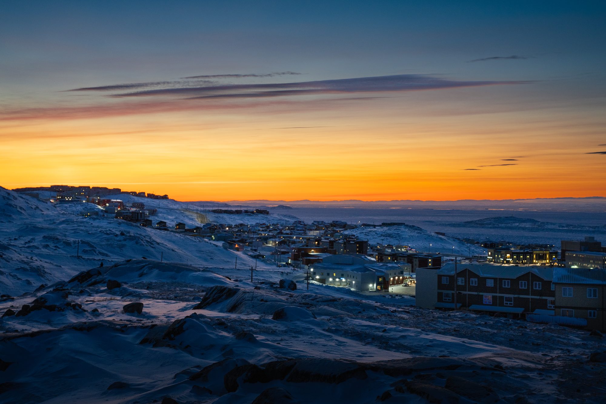 Frozen Sunset