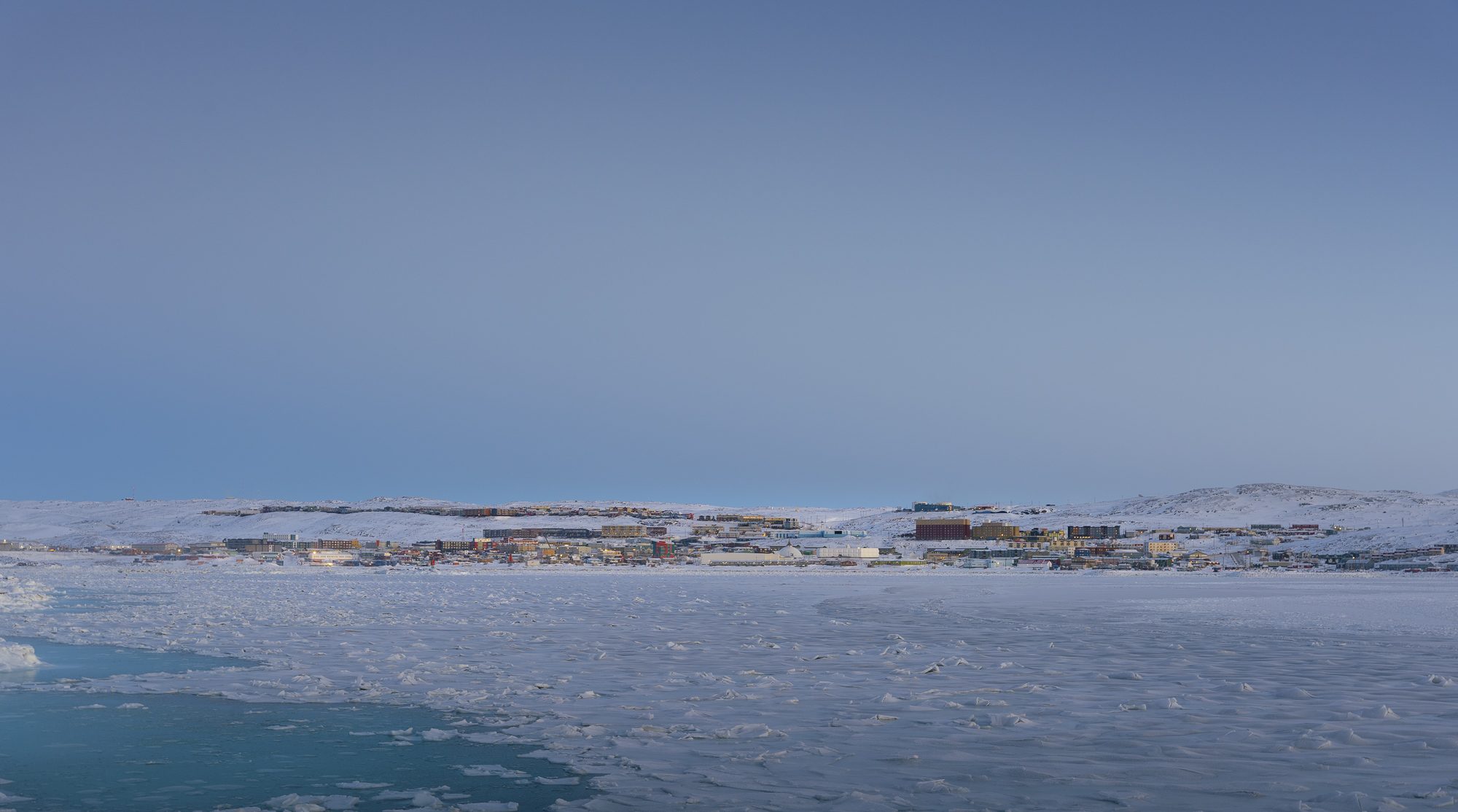 Frozen town